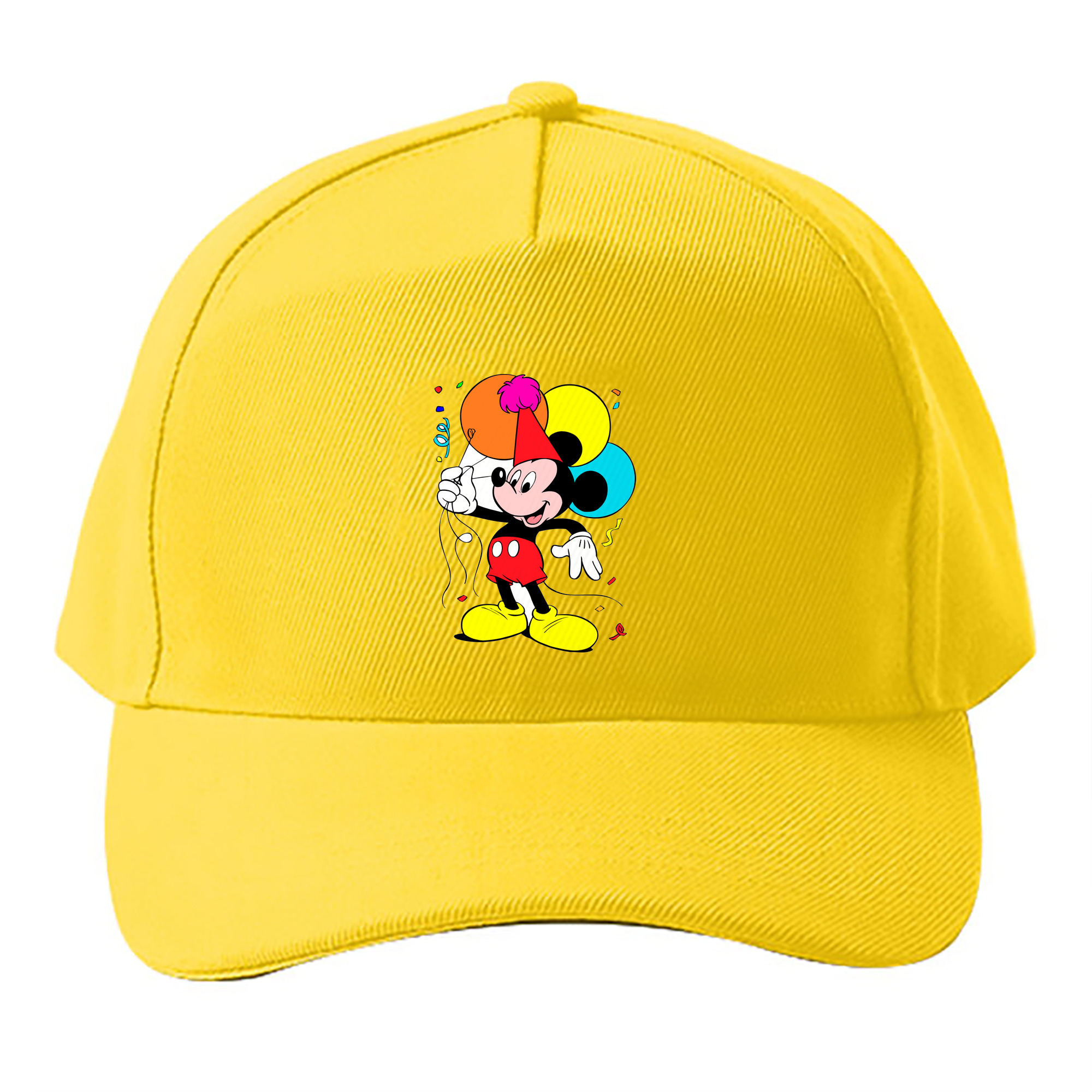 （画像用） ミッキーマウス Mickey Mouse ベースボールキャップ 綿100％ 男女兼用 帽子 スポーツ